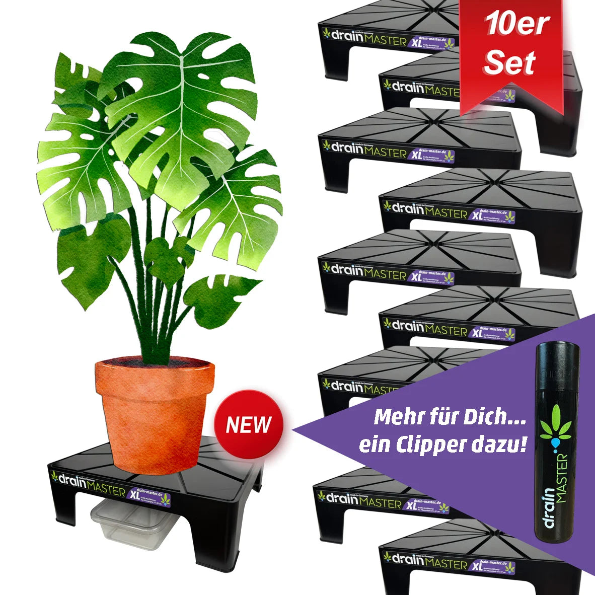 DrainMaster XL 10er Set