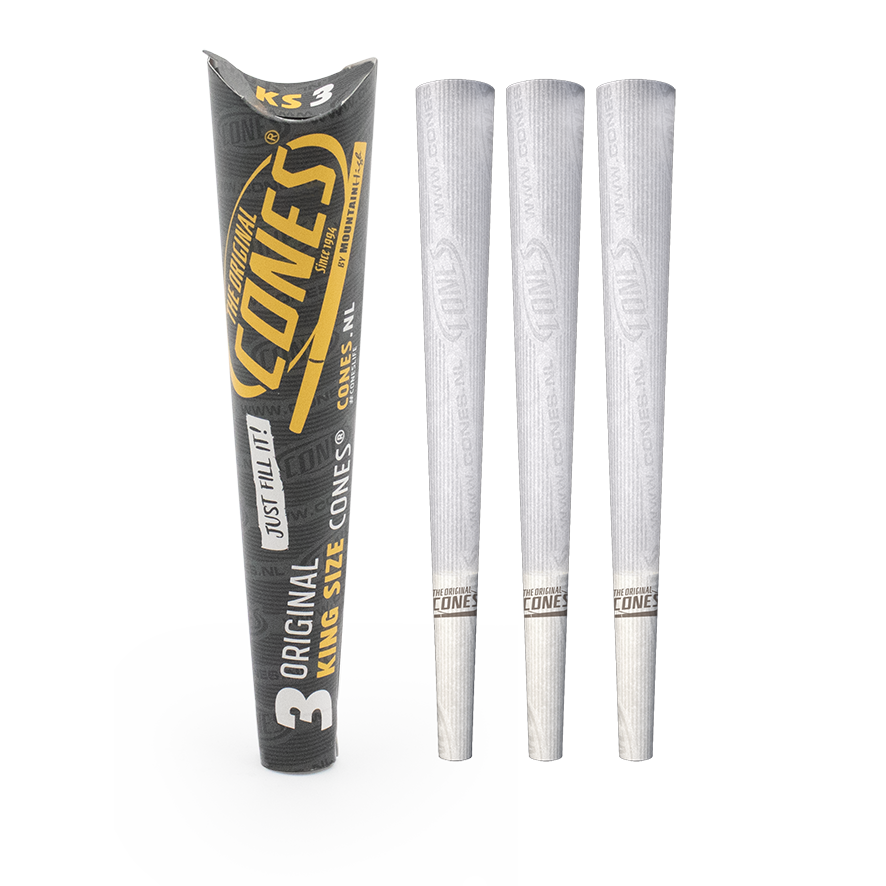 Original Pre rolled Cones® White King Size 3pcs