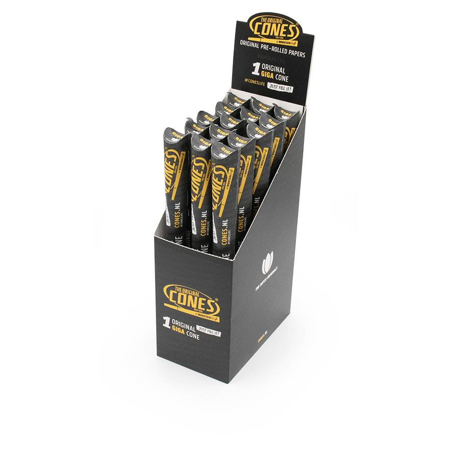 Original Pre rolled Cones® White Giga 1er Paperpack
